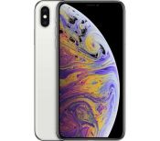 Gebrauchte Apple iPhone Xs Max - 64 GB, Silber - (Entriegelt) Makellos